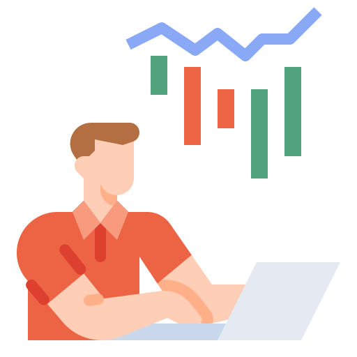 Stock Market Growth Icon